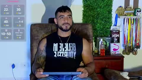 Snapshot of eric_harrison1 chatting on March 8, 12:55 am Brayan online show from March 8, 12:55 am