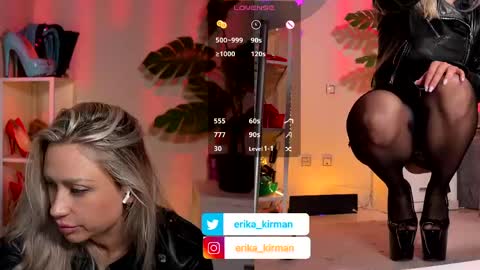 Erika      online show from May 14, 11:30 am