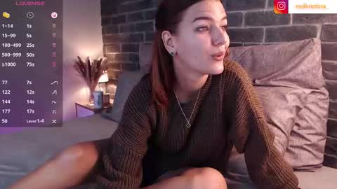 Snapshot of evamerlo chatting on October 13, 10:06 am Kristina online show from October 13, 10:06 am