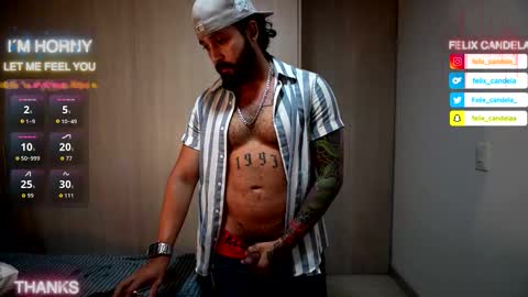 Felix Candela  online show from February 24, 4:26 am