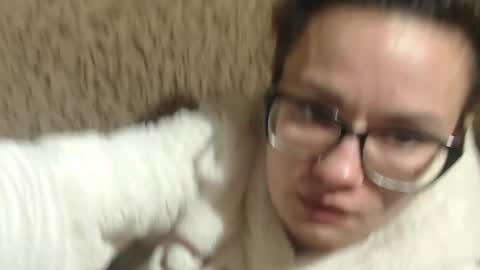 Snapshot of flowercandydoll chatting on February 15, 11:03 pm say meow and send tip  online show from February 15, 11:03 pm