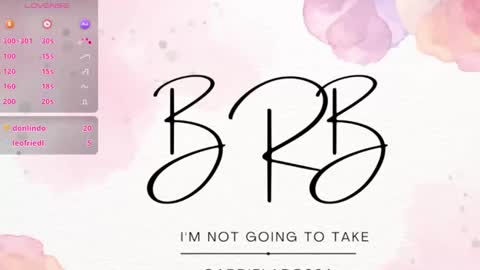 GabrielaRossa online show from November 20, 2:58 pm