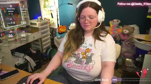 Geeky Kitten Leina -  online show from October 16, 1:22 pm