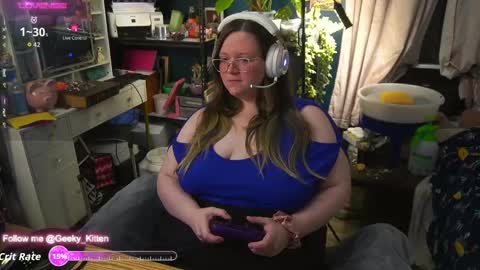 Geeky Kitten Leina -  online show from September 22, 5:22 am