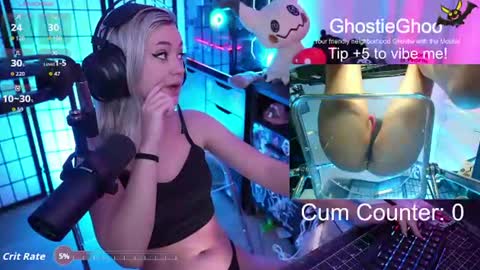 Ghostie online show from July 15, 7:29 pm