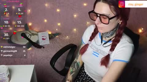 Snapshot of ginger_stay chatting on March 2, 12:42 am Ginger online show from March 2, 12:42 am