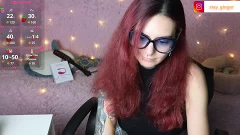 Snapshot of ginger_stay chatting on February 22, 12:18 pm Ginger online show from February 22, 12:18 pm