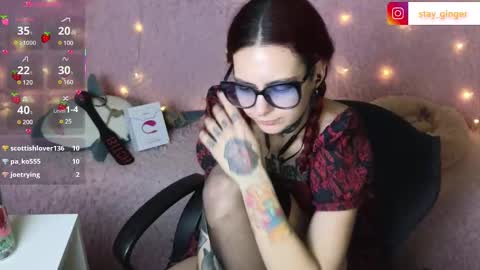 Snapshot of ginger_stay chatting on February 4, 7:33 pm Ginger online show from February 4, 7:33 pm