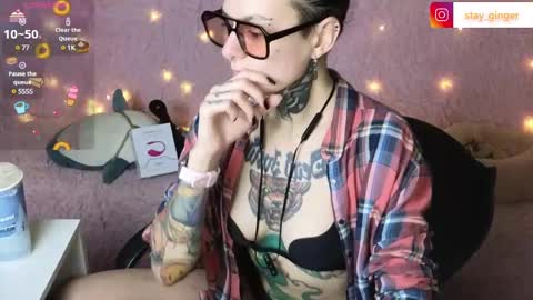 Snapshot of ginger_stay chatting on January 30, 9:47 am Ginger online show from January 30, 9:47 am