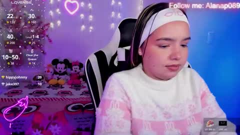 Alana online show from January 10, 2:28 am