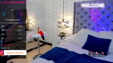 Snapshot of goddess__lilith_ chatting on December 8, 9:46 am Lilith online show from December 8, 9:46 am