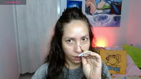 Snapshot of goddessnahi chatting on October 13, 5:53 am Naih Reyes online show from October 13, 5:53 am