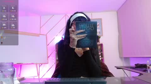 Snapshot of gotthic_met chatting on March 10, 7:44 am Meredith Alessandra online show from March 10, 7:44 am