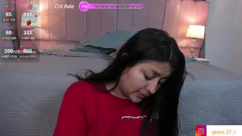 Snapshot of grace77_ chatting on February 19, 12:22 pm Grace online show from February 19, 12:22 pm