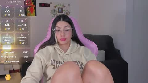 Snapshot of h3y_mia3 chatting on March 6, 9:47 am Paulina online show from March 6, 9:47 am
