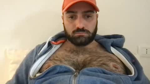 Snapshot of hairyleatherguy chatting on October 3, 3:31 pm Hairy Guy online show from October 3, 3:31 pm
