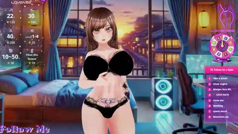 Hanae online show from February 8, 1:20 am