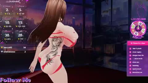 Hanae online show from February 9, 1:31 am