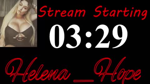Snapshot of helena_hope chatting on September 22, 7:23 am Helena Hope online show from September 22, 7:23 am