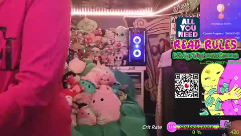 HiGHNESS CANNA online show from February 13, 9:09 am