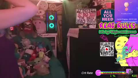 HiGHNESS CANNA online show from March 7, 1:09 am