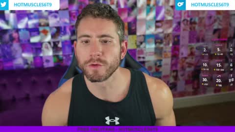 Snapshot of hotmuscles6t9 chatting on January 12, 8:25 am hotmuscles6t9 online show from January 12, 8:25 am