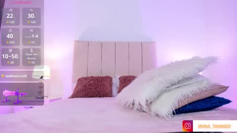 Snapshot of irinatanned chatting on February 19, 4:44 pm IRINA online show from February 19, 4:44 pm