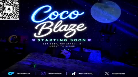 CoCo Blaze online show from May 18, 2:54 am
