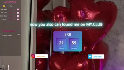 your kitty JANE roawww online show from February 16, 8:10 am