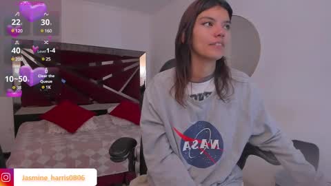 Snapshot of jasmineharris chatting on February 20, 11:42 am jasmineharris online show from February 20, 11:42 am