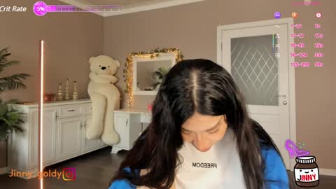 Snapshot of jinny_gold chatting on February 8, 3:19 am MY NEW INSTA jinny goldy online show from February 8, 3:19 am