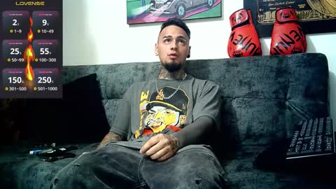 Snapshot of julian_tattoo chatting on September 13, 10:56 pm Julian independent model online show from September 13, 10:56 pm