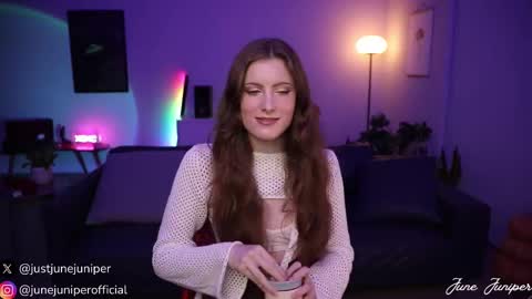 June Juniper online show from September 17, 11:30 pm