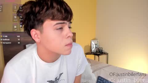 Justin online show from March 9, 6:54 pm