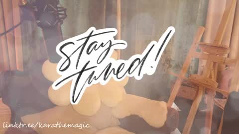 I am here around 5am GMT karathemagic online show from April 26, 2:15 pm