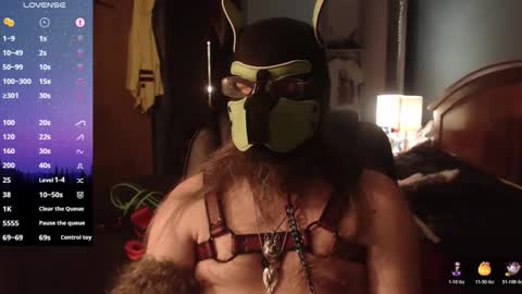 kinkywolf87 online show from March 20, 1:32 am