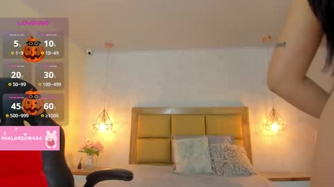 Snapshot of larsonmia chatting on October 15, 12:28 pm MIA online show from October 15, 12:28 pm