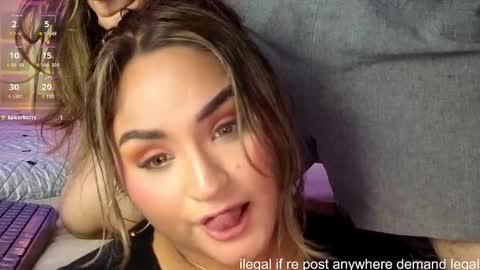 Snapshot of lauralei_01 chatting on September 11, 6:31 pm Laura and Phillipe SEE YOU AGAIN ON JANUARY 12 2025 HAPPY NEW YEAR online show from September 11, 6:31 pm