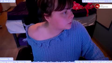 LavenderMei online show from March 12, 6:00 pm