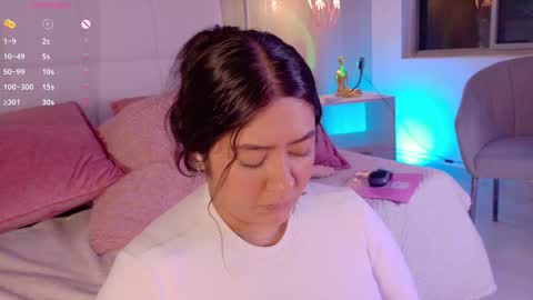 Snapshot of leah_bensoon chatting on October 8, 4:35 pm Leah online show from October 8, 4:35 pm