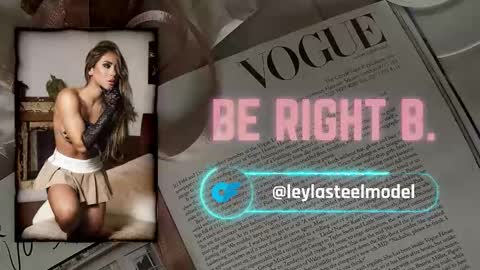Snapshot of leyla_steel chatting on October 2, 10:19 pm INSTA leylasteel model online show from October 2, 10:19 pm