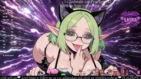 im Liora uwu   online show from May 7, 5:03 am