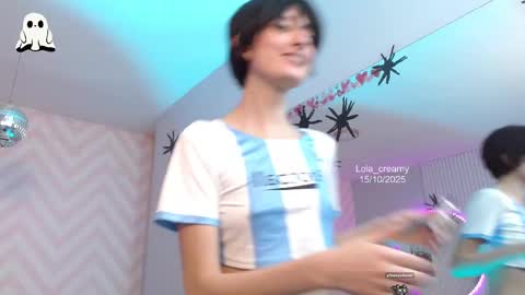 Snapshot of lola_creamy chatting on October 15, 3:13 pm Lola online show from October 15, 3:13 pm