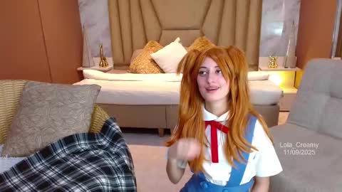 Snapshot of lola_creamy chatting on September 12, 1:57 pm Lola online show from September 12, 1:57 pm