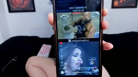 Snapshot of lolap_ chatting on October 17, 9:30 pm Lola online show from October 17, 9:30 pm
