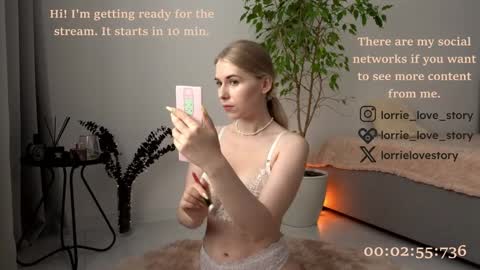 Lorrie online show from February 16, 2:54 pm