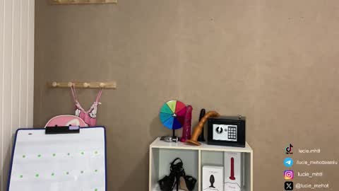 Lucie hot follow me on  online show from September 11, 7:15 pm