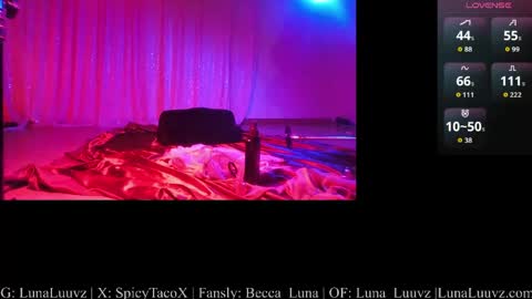Luna Luuvz online show from May 17, 6:44 am
