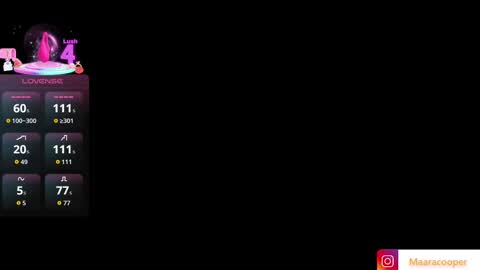 Maraacooper online show from November 13, 1:41 am