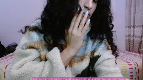 Snapshot of malitamuymal22 chatting on February 2, 1:55 am Malita online show from February 2, 1:55 am